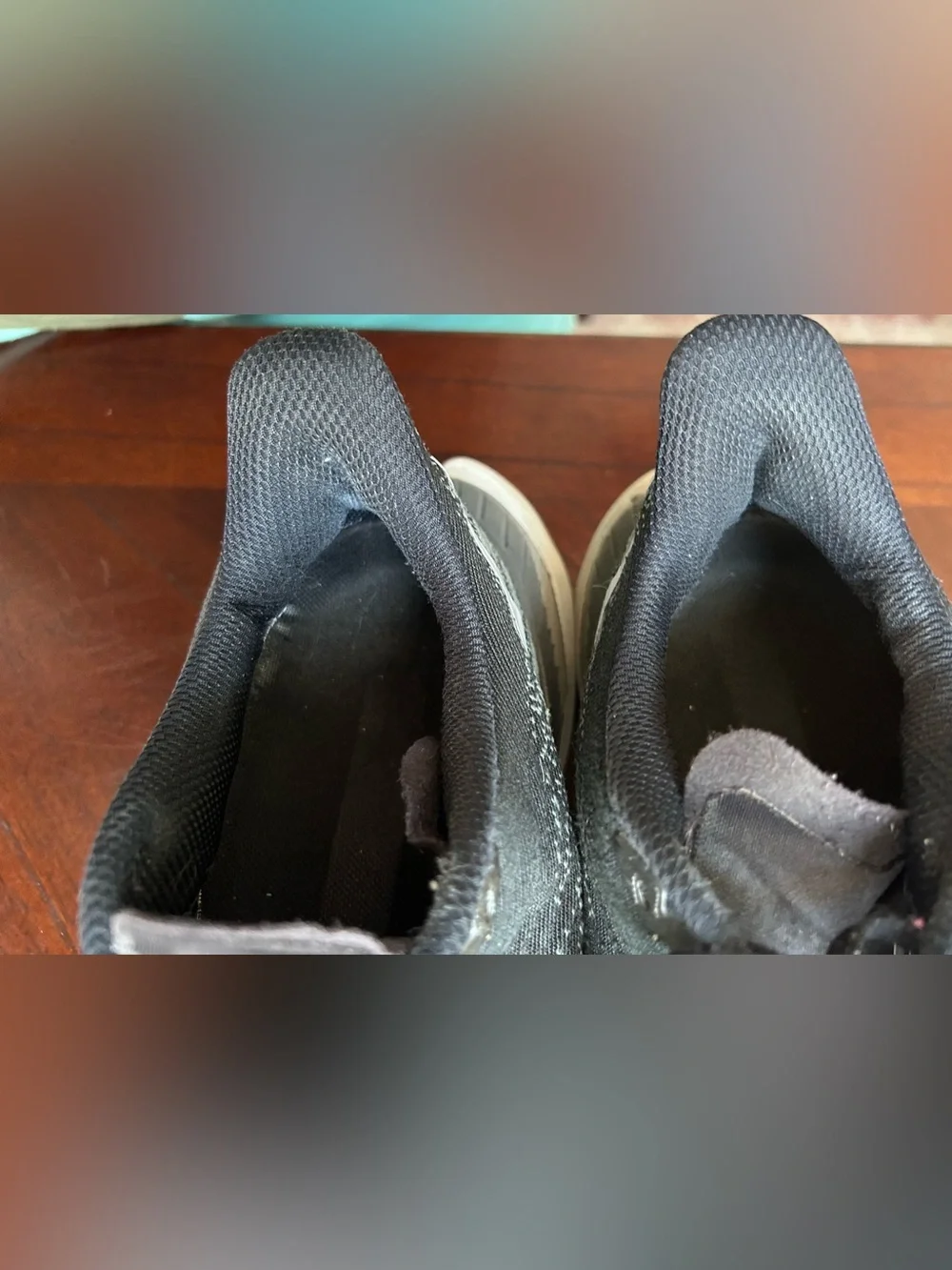 Hoka Black and White Men's Running Sneakers size 8.5